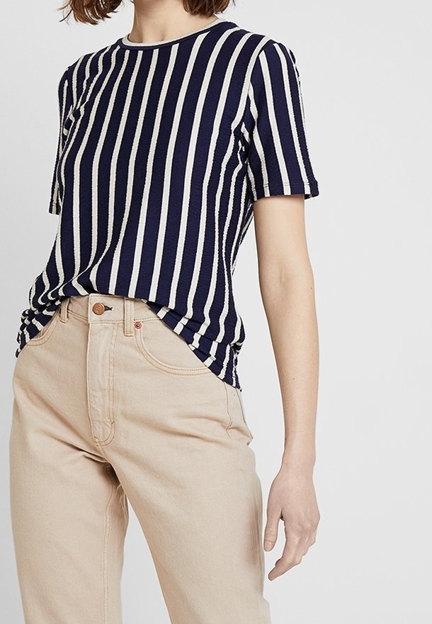 Pieces Triko s potiskem - blue