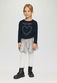 s.Oliver MIT SCHMUCKSTEINEN - Longsleeve - navy