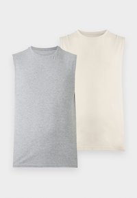 Non sélectionné, tan/grey melange