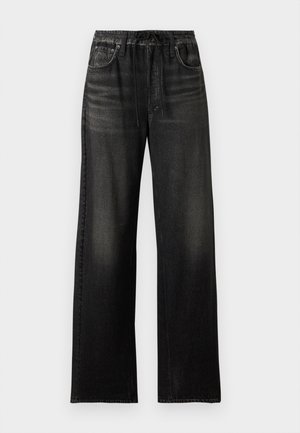 rag & bone, MIRAMAR WIDE PANT - Jogginghose - black denim