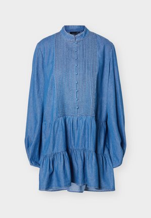 Bardot, ANTONIA MINI DRESS - Vestido vaquero - vintage
