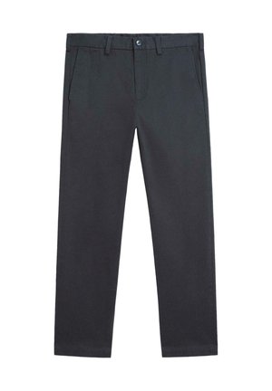 MICRO TEXTURED - Stoffhose - mottled dark blue