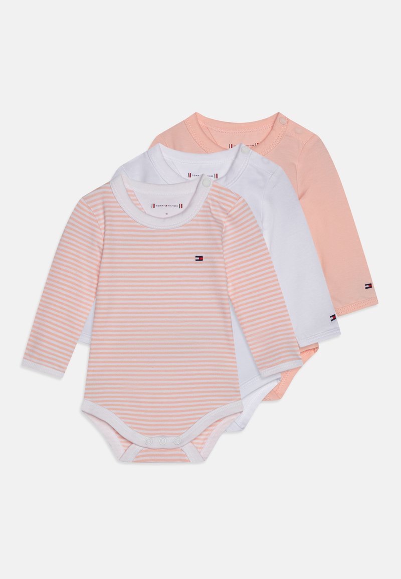 Body Manica Lunga Per Bambini - Pack Da 3, Cotone 100%, Morbido E Traspirante - Unisex 0-24 Mesi