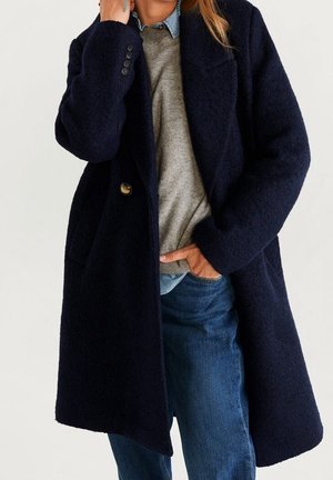 Klassisk frakke - royal blue