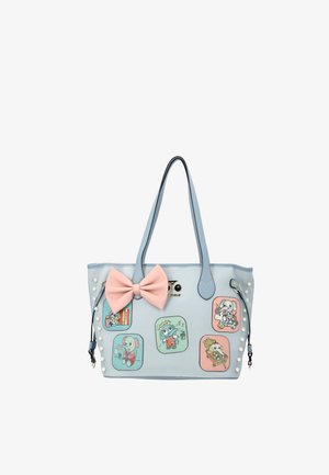 myMo, SET - Shopping Bag - blue multicolor