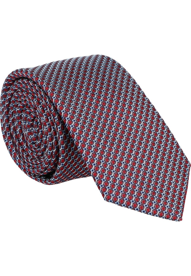 WILLEN MINIMAL - Tie - bordeaux