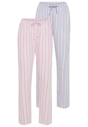 LASCANA, 2 PACK - Bas de pyjama - stripe aop