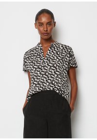Marc O'Polo REGULAR SINGLE - Blouse - multi   black