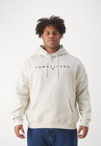 Tommy Jeans LINEAR LOGO - Felpa - newsprint