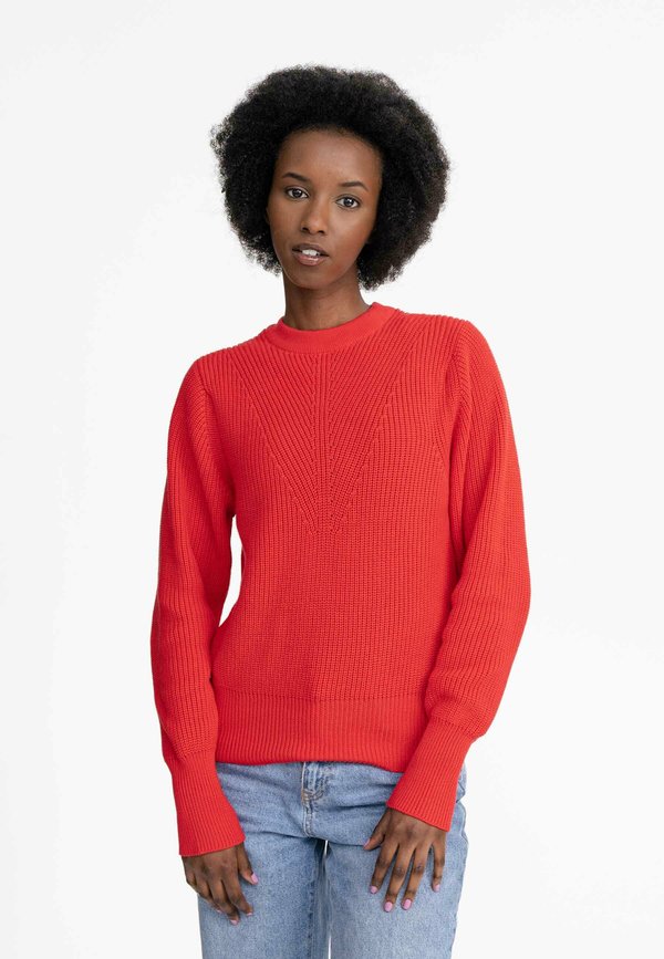 GAURI - Strickpullover - poppy
