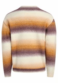 Redefined Rebel JOSEPH BOXY FIT - Strikkegenser - caramel cafe