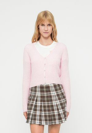ONLRICA LIFE V NECK PEARL CARDIGAN - Gilet - romance rose