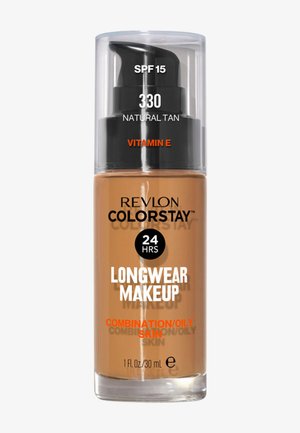 Revlon FOND DE TEINT COLORSTAY™ PEAUX MIXTES À GRASSES N° 400 CARAMEL - Fond de teint - N°330 natural tan