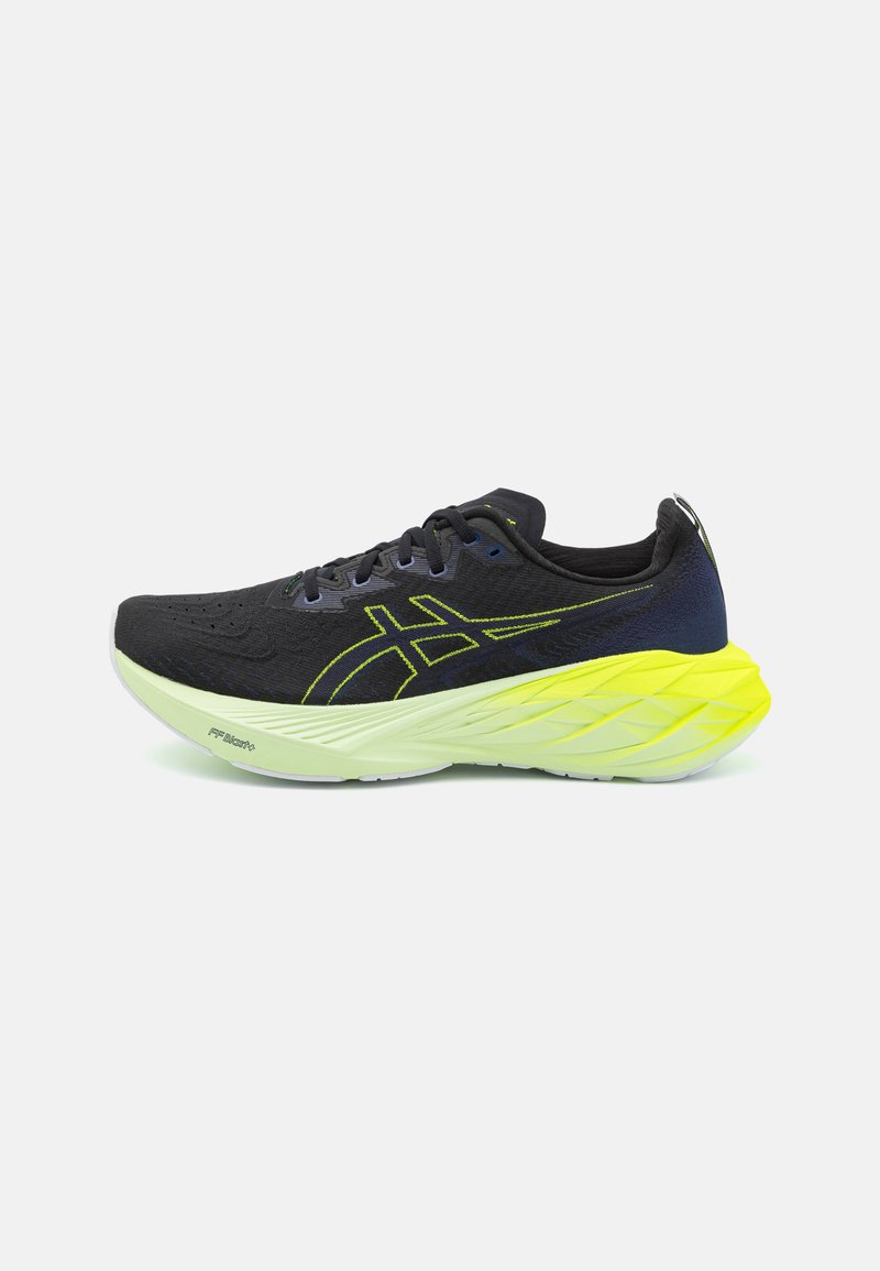 ASICS NOVABLAST 4 - Road running shoes - black/blue expanse