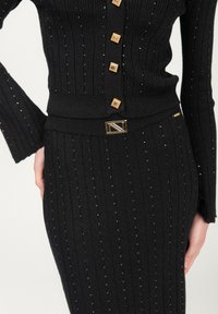 INFLUENCER Jupe crayon - black