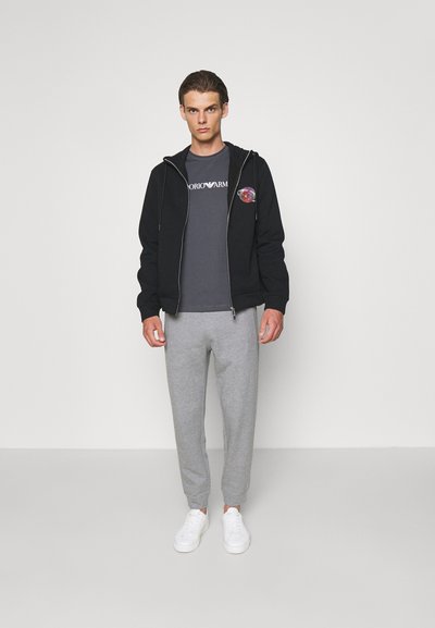 Emporio Armani T-shirt estampada - carbone