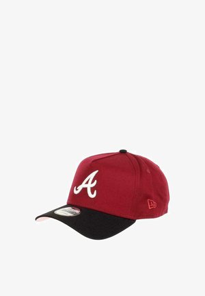 New Era, ATLANTA BRAVES MLB 30TH ANNIVERSARY SIDEPATCH CARDINAL 9FORTY A-FRAME SNAPBACK - Cap - schwarz