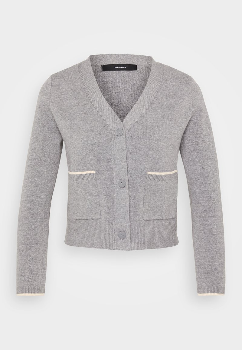 Vero Moda Petite Vest lichtgrijs gemêleerd Vero Moda Petite Vest lichtgrijs gemêleerd