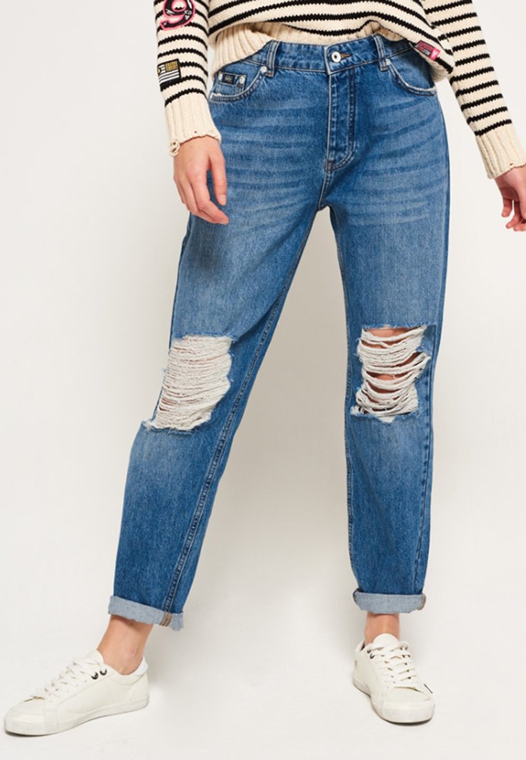 Superdry HARPER - Jean boyfriend 