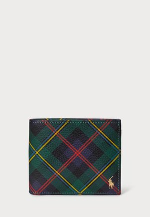 Polo Ralph Lauren 3 IN 1 PLAID LEATHER WALLET - Pénztárca - multi-colored