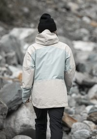 adidas Terrex TERREX XPLORIC RAIN.RDY - Hardshell jacket - silver/beige