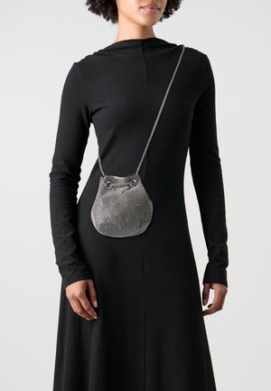 ZALINA POUCH - Cross body bag - silver-coloured