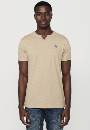 SHORT SLEEVE - T-Shirt basic - beige