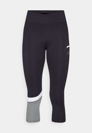 Endless LINE POCKET - Pantaloni sport 3/4 - black/grey