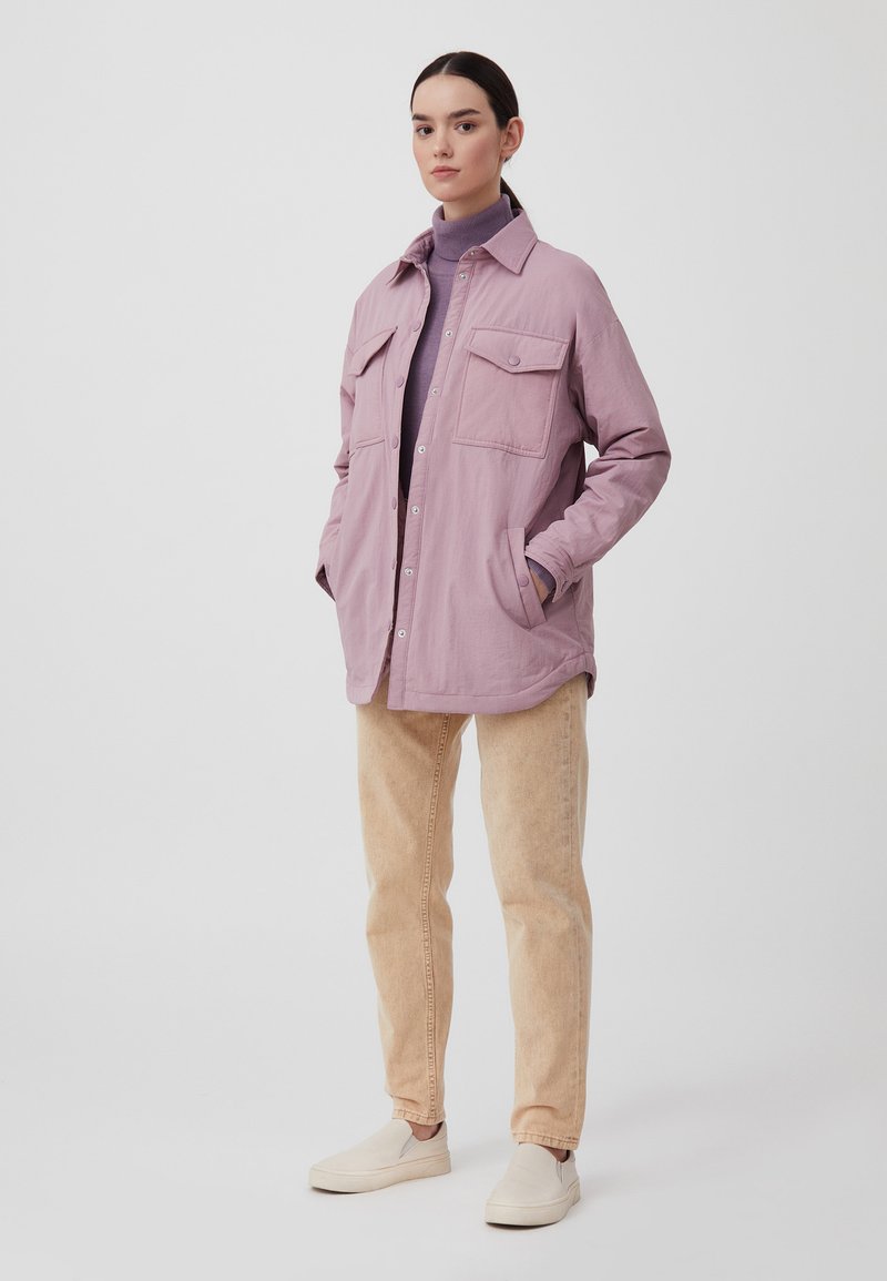 Damen Leichte Jacken | Finn Flare ÜBERGANGS Übergangsjacke grey pink/rosa - KA34172 Damen Leichte Jacken | Finn Flare ÜBERGANGS Übergangsjacke grey pink/rosa - KA34172