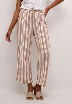 InWear DRIZAIW - Pantaloni - brown white