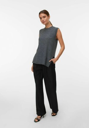 Džemper - medium grey melange