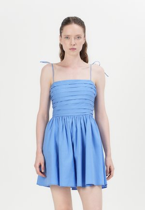 CHASE EMERSON TIE STRAP SHORT DRESS - Kasdienė suknelė - dark blue