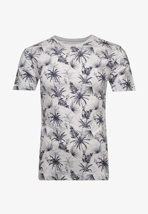 Print T-shirt - grau