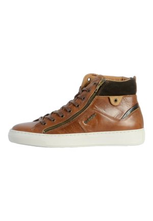 Sneakers hoog - brown