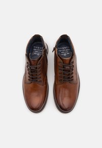 bugatti Lace-up ankle boots - cognac