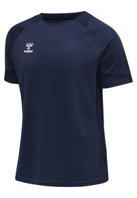 Hummel LEAD - T-shirt print - marine