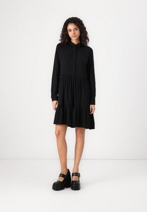 VIMOROSE SHIRT DRESS - Shirt dress - black