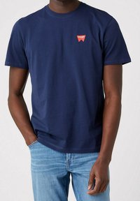 Wrangler Jednoduché tričko - dark blue