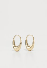 SMALL ROSCIDA DROP HOOPS - Boucles d'oreilles - yellow gold-coloured