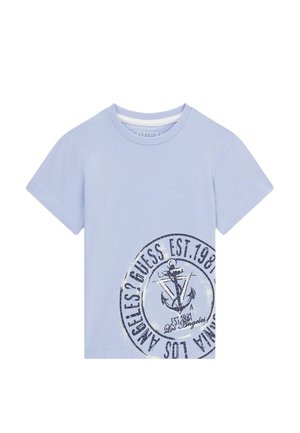 MIT LOGO - T-shirt print - himmelblau