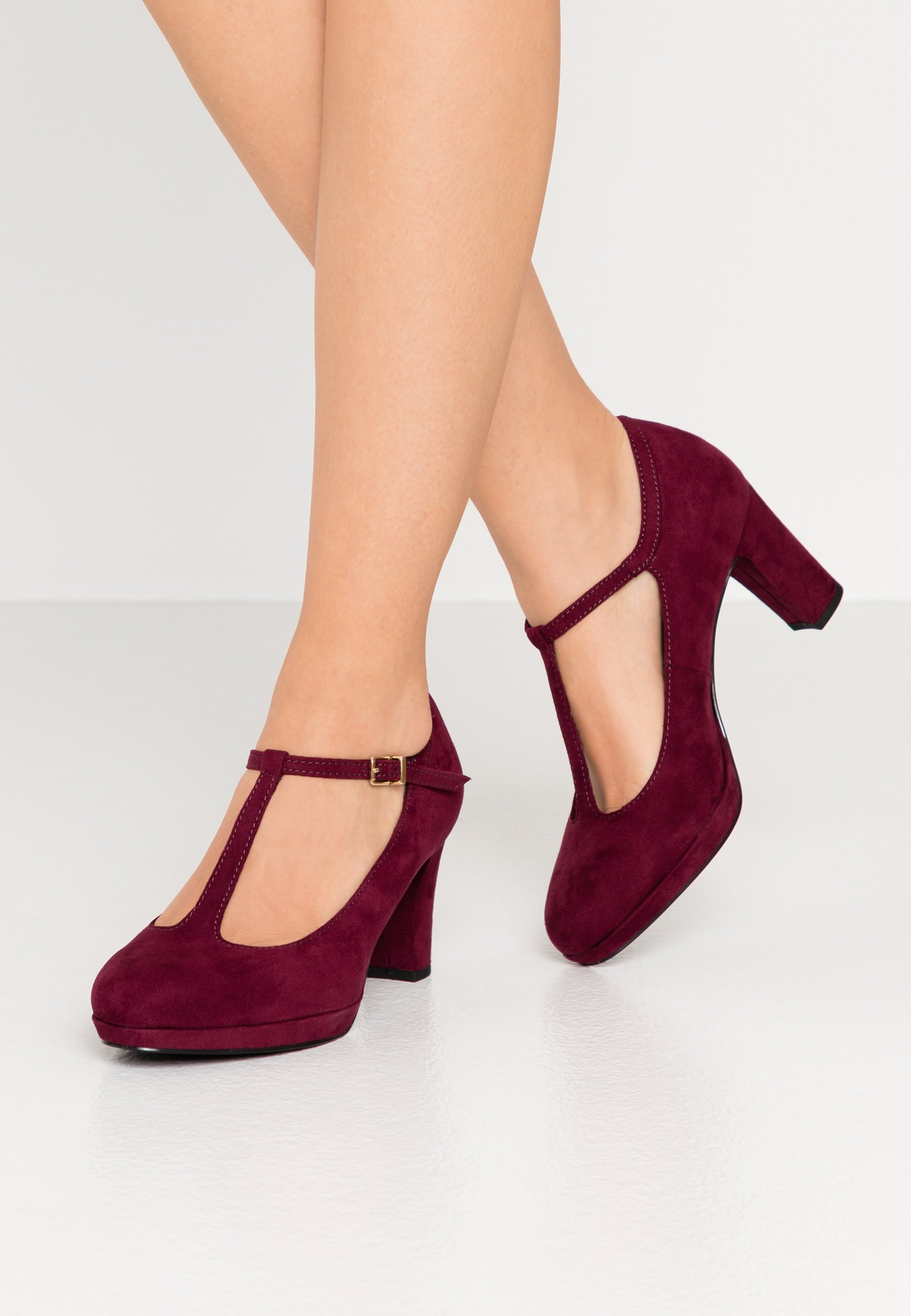 Tamaris WOMS SLIP ON Platåsko merlotvinrød Zalando.no Tamaris WOMS SLIP ON Platåsko merlotvinrød Zalando.no