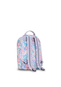 Kipling SEOUL S BTS PRT AC - Skolväska - aqua flowers