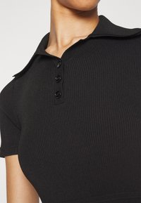 sandro Robe en jersey - black