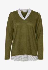 Selezionato, rifle green melange