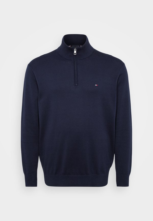 ESSENTIAL ZIP MOCK - Jumper - desert sky4