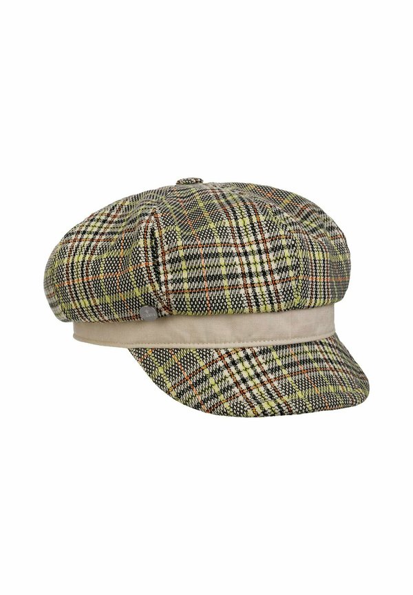 Mütze - schwarz beige