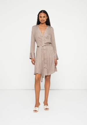 BRITNEY SHORT DRESS - Hverdagskjole - beige
