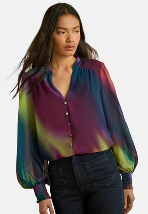 REGULAR FIT  - Gombos blúz - ombre multi