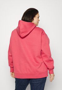Nike Sportswear Sweatshirt com capuz - archaeo pink/white