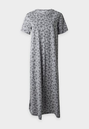 Marimekko, PISTEINEN UNIKKO - Рокля-тениска - grey melange/grey